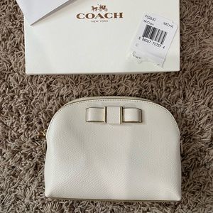 Coach small clutch/makeup bag